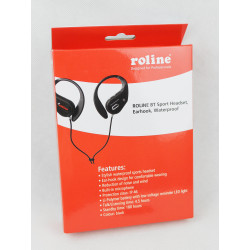 ROLINE Wireless Headset mit Bluetooth-Verbindung Sport...