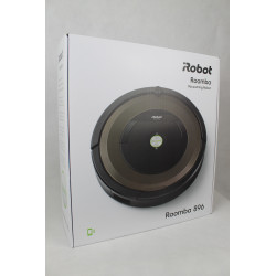 iRobot Roomba 896 Staubsaugroboter, schwarz/dunkelbraun