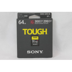 Sony SF-G64T SD-Speicherkarte (64 GB, UHS-II, SD Tough, G...