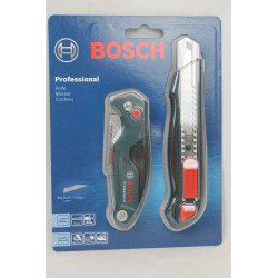 Bosch Professional 2 tlg. Messer Set (mit Universal...