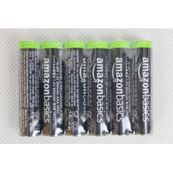 6x AmazonBasics - AAA-Batterien, 800 mAh, Ni-MH 1.2V,...